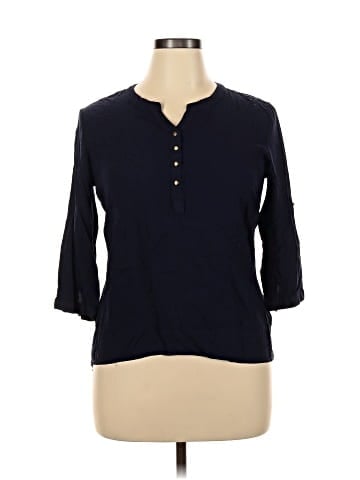 Fig 3/4 Sleeve Blouse (view 1)