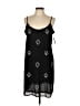 Old Navy 100% Polyester Argyle Black Casual Dress Size L - photo 1