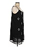 Old Navy 100% Polyester Argyle Black Casual Dress Size L - photo 4