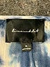Line & Dot Blue 3/4 Sleeve Blouse Size M - photo 7