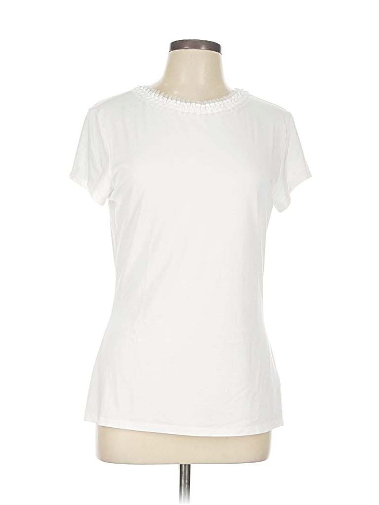 Pre-owned Ted Baker Short Sleeve T-shirt In White