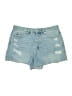 Blank NYC 100% Cotton Blue Denim Shorts Size 30 waist - photo 1