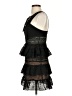 Self-Portrait 100% Polyester Black Cocktail Dress Size 4 - photo 5