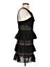 Self-Portrait 100% Polyester Black Cocktail Dress Size 4 - photo 4
