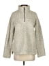 Dylan 100% Polyester Silver Gray Pullover Sweater Size S - photo 1