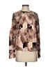 Ecru 100% Viscose Brown Long Sleeve Blouse Size XS - photo 1