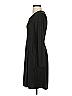 Unbranded Solid Black Casual Dress Size S - photo 5