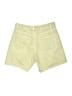 Zara Solid Yellow Khaki Shorts Size 6 - photo 2