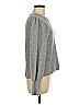 1.State Metallic Gray Pullover Sweater Size M - photo 4