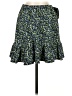 MICHAEL Michael Kors Floral Green Casual Skirt Size P (petite) - photo 1