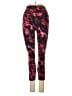 Lululemon Athletica Print Red Burgundy Active Pants Size 4 - photo 1