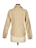 Life Style 100% Cotton Floral Tan Jacket Size M - photo 2