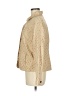 Life Style 100% Cotton Floral Tan Jacket Size M - photo 5