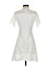 Unbranded 100% Polyester Ivory Cocktail Dress Size S - photo 2