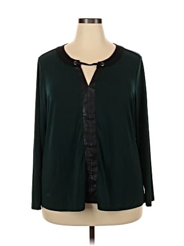 Carmen Carmen Marc Valvo Long Sleeve Blouse (view 1)