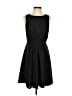 Meadow Rue 100% Polyester Solid Black Casual Dress Size S - photo 1