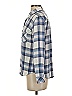 Rails 100% Rayon Plaid Blue Long Sleeve Button-Down Shirt Size S - photo 5