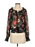 Flying Tomato 100% Polyester Black Long Sleeve Blouse Size S - photo 1