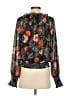 Flying Tomato 100% Polyester Black Long Sleeve Blouse Size S - photo 2
