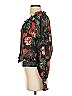 Flying Tomato 100% Polyester Black Long Sleeve Blouse Size S - photo 5