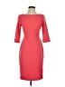 Classiques Entier Solid Red Cocktail Dress Size 2 - photo 1