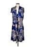 BCBGMAXAZRIA Paisley Blue Casual Dress Size M - photo 1