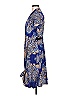 BCBGMAXAZRIA Paisley Blue Casual Dress Size M - photo 5