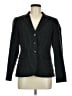 Emily... 100% Polyester Stripes Black Blazer Size 6 - photo 1