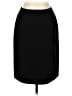 Tahari by ASL 100% Polyester Solid Black Formal Skirt Size 10 (petite) - photo 1