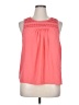 Elle 100% Polyester Pink Sleeveless Blouse Size XL - photo 1