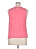 Elle 100% Polyester Pink Sleeveless Blouse Size XL - photo 2