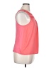 Elle 100% Polyester Pink Sleeveless Blouse Size XL - photo 4