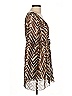 Be Creative 100% Polyester Animal Print Brown Casual Dress Size L - photo 4