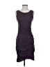 Leith Solid Purple Cocktail Dress Size S - photo 1