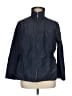 Cj Banks Solid Blue Raincoat Size 1X - photo 1