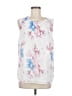 Vince Camuto 100% Polyester White Sleeveless Blouse Size M - photo 1