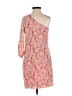 Britt Ryan 100% Silk Print Red Cocktail Dress Size 0 - photo 2