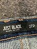 Just Black Hearts Blue Jeans Size 27 waist (petite) - photo 4
