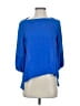 Zara Blue 3/4 Sleeve Top Size S - photo 1