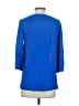 Zara Blue 3/4 Sleeve Top Size S - photo 2