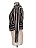 Intermix Stripes Black Blazer Size 0 - photo 5