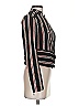 Intermix Stripes Black Blazer Size 0 - photo 4