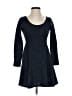 Everly Tweed Blue Casual Dress Size S - photo 1