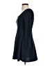 Everly Tweed Blue Casual Dress Size S - photo 5