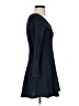Everly Tweed Blue Casual Dress Size S - photo 4