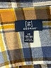 George 100% Cotton Plaid Blue Long Sleeve Button-Down Shirt Size XS - photo 7