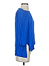 Zara Blue 3/4 Sleeve Top Size S - photo 4