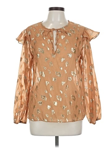 Waverly Grey Long Sleeve Blouse (view 1)