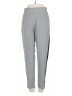 Athleta Houndstooth Stripes Gray Track Pants Size 2 - photo 1