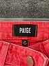 Paige Color Block Red Jeans Size 24 waist - photo 7